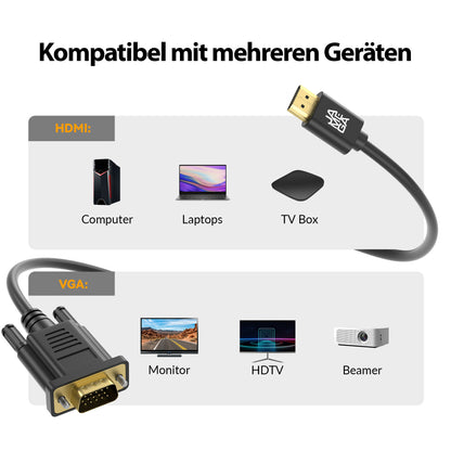 HDMI - VGA Kabel