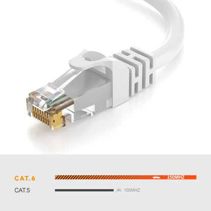 CAT 6 Patchkabel Weiß