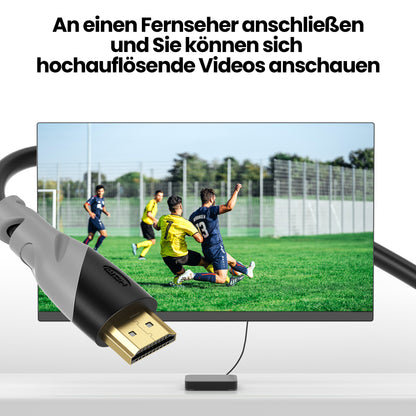 HDMI Kabel - VARIATION - Plug Schwarz/Grau - 2.0 "eBW"