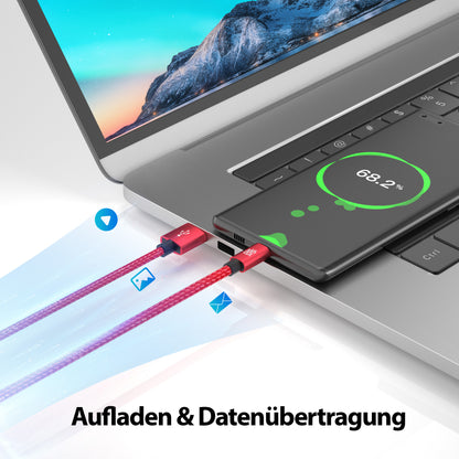 micro USB Kabel - Red - Variante "eBW"