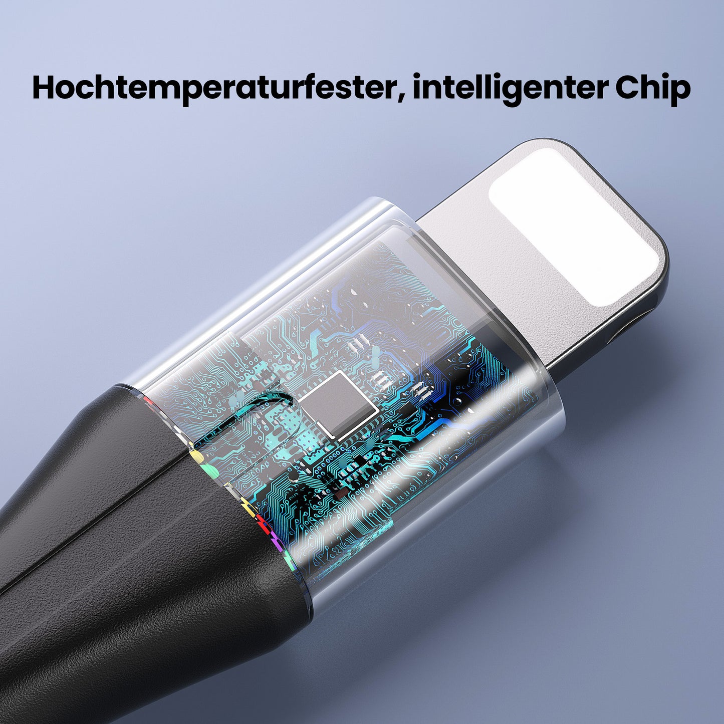 USB C to Lightning Cable Nylon | black - Variation