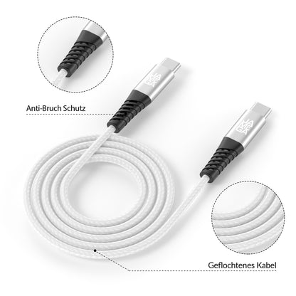 USB-C Kabel Weiß | | 4er Set