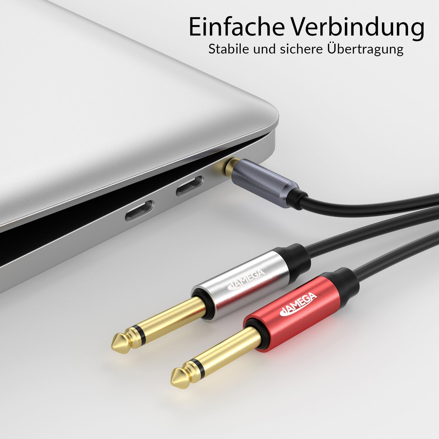 Aux Cabel 3.5mm zu 2*6.35mm  - Variation
