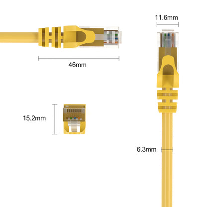 CAT 6 Patchkabel Gelb