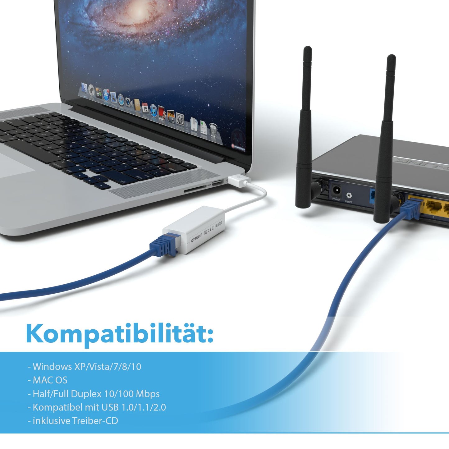USB 2.0 LAN Adapter