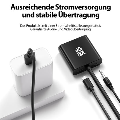 VGA Stecker auf HDMI Buchse Adapter inkl. Soundkarte
