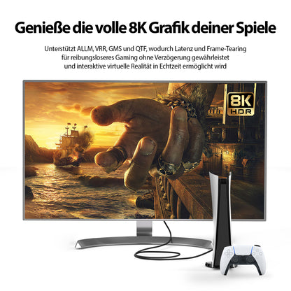 8K Premium Ultra High Speed HDMI Kabel - Variation