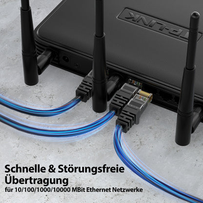 CAT 6 Patchkabel - BLACK - Variante