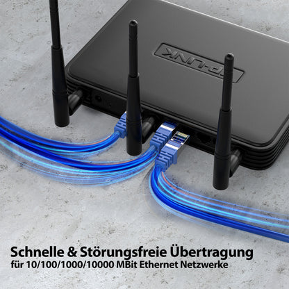 CAT 7 Patchkabel - BLUE - Variante