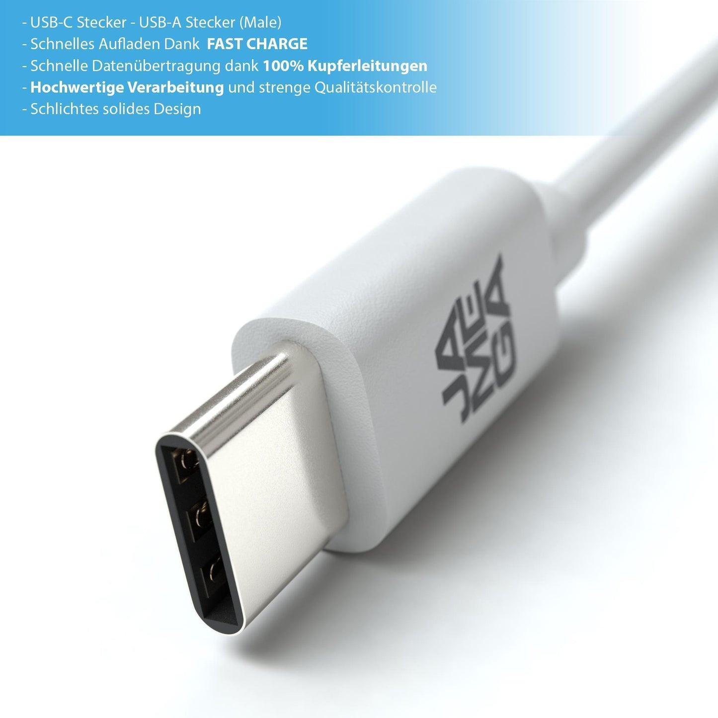 USB C Kabel Weiß