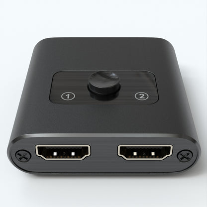 HDMI Umschalter 2x1, bidirektional, Metall, 4K60Hz
