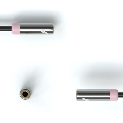 AUX Splitter - Stecker auf 1x Mic 1x Audio 0,2m