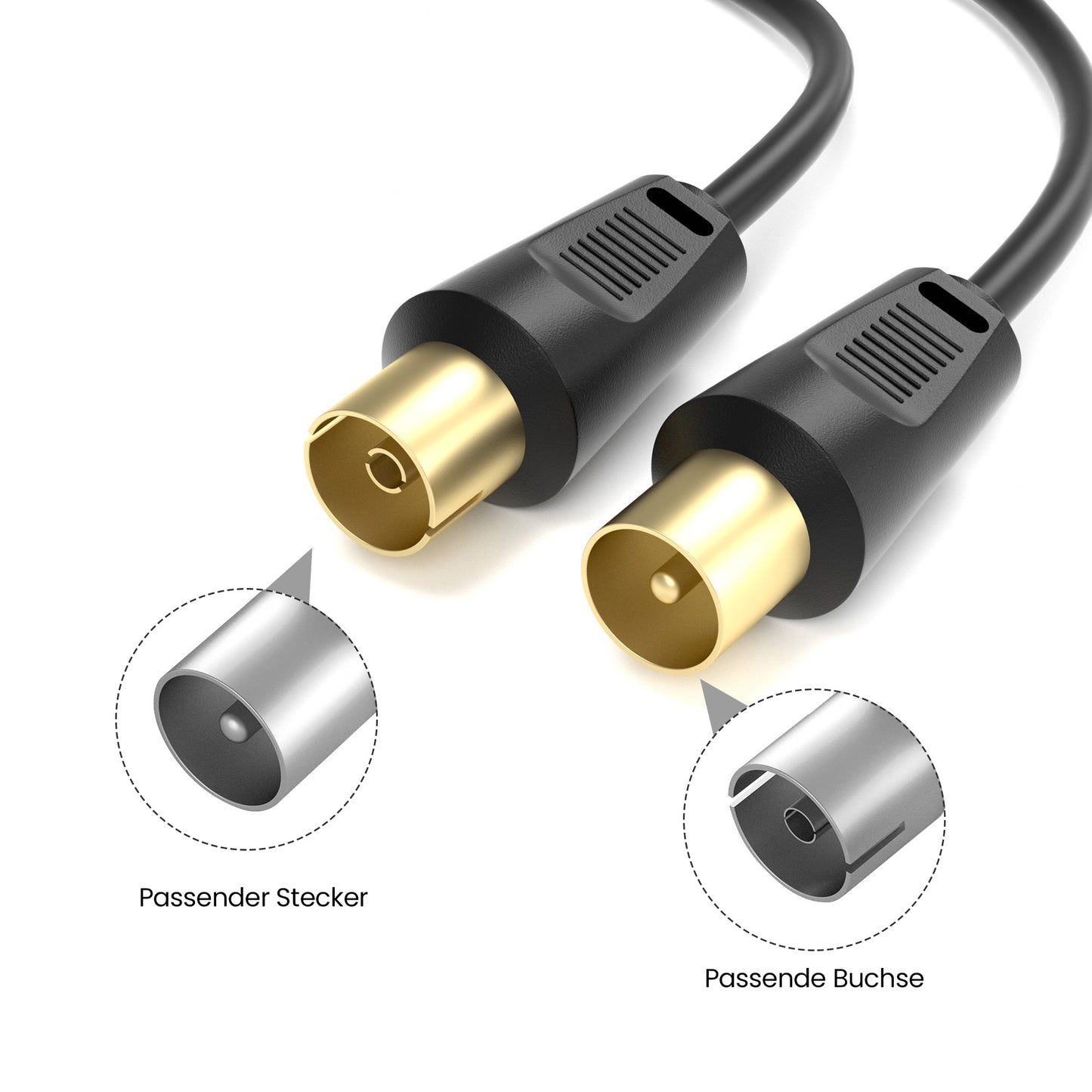 TV Antennenkabel 1m - 50m