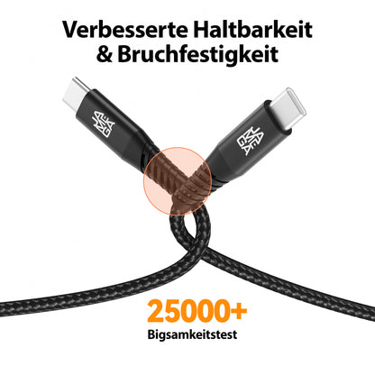 USB C Kabel Schwarz - Variante