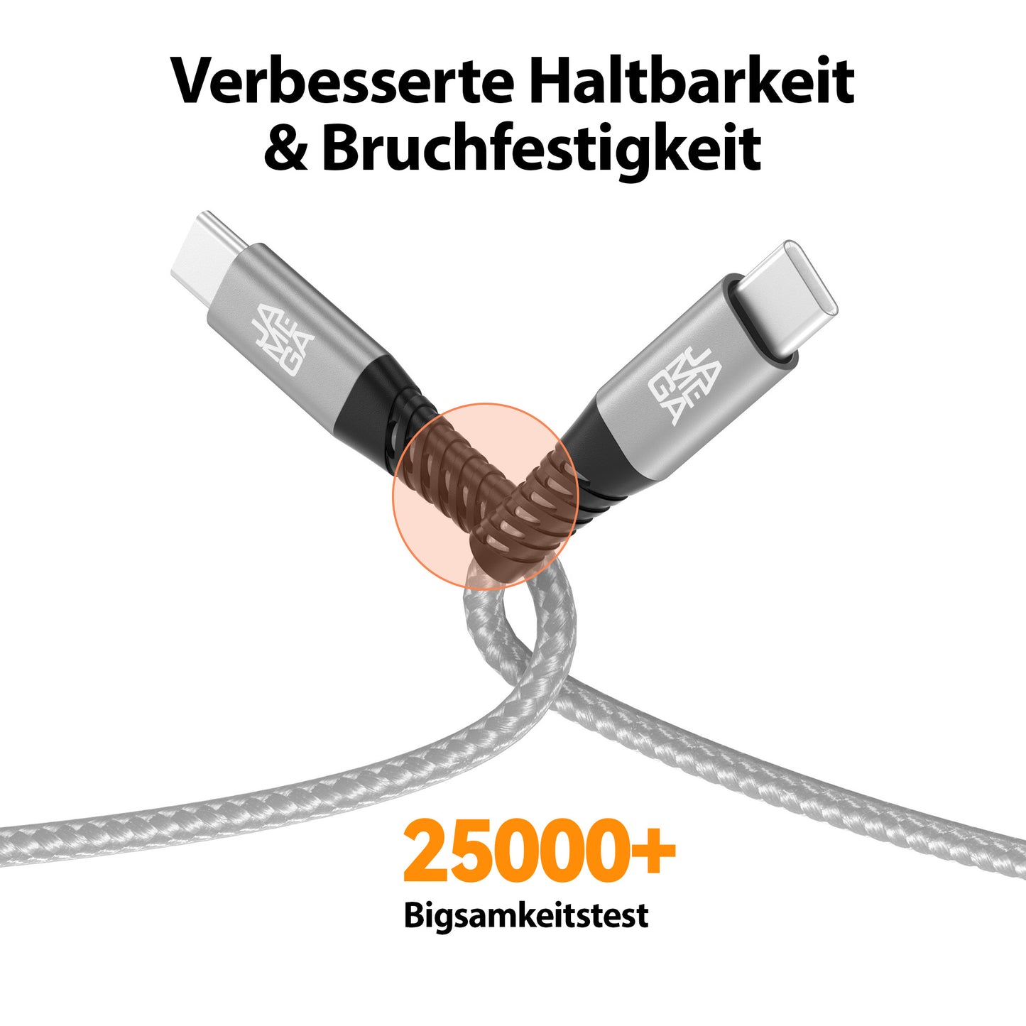 USB C Kabel Grau - Variante