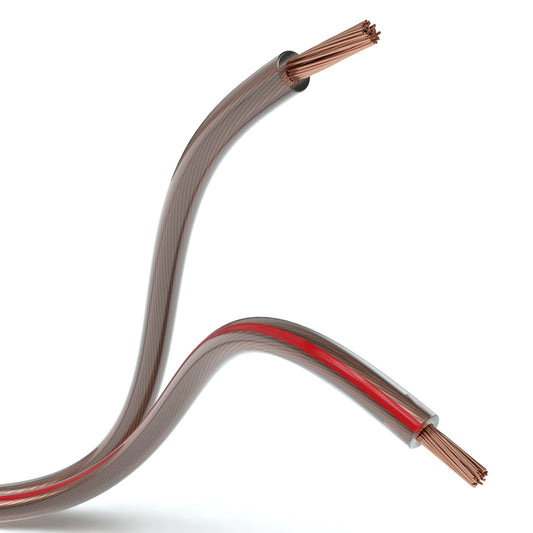 Lautsprecherkabel, 2 x 0,75mm², transparent - S-Impuls Variante