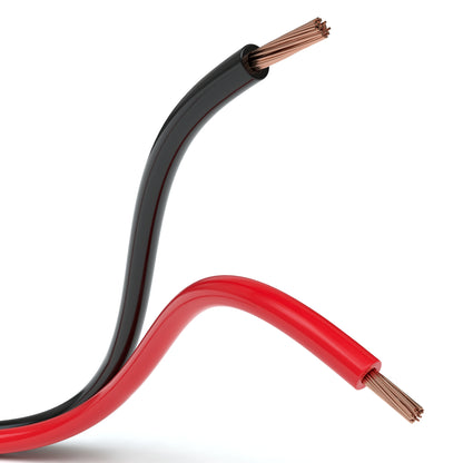 Lautsprecherkabel, 2 x 0,75mm², rot/schwarz - S-Impuls Variante