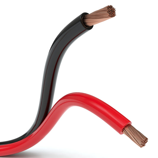 Lautsprecherkabel, 2 x 2,5mm², rot/schwarz - S-Impuls Variante