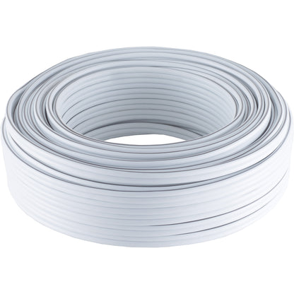 Lautsprecherkabel, 2 x 0,75mm², weiß - S-Impuls Variante