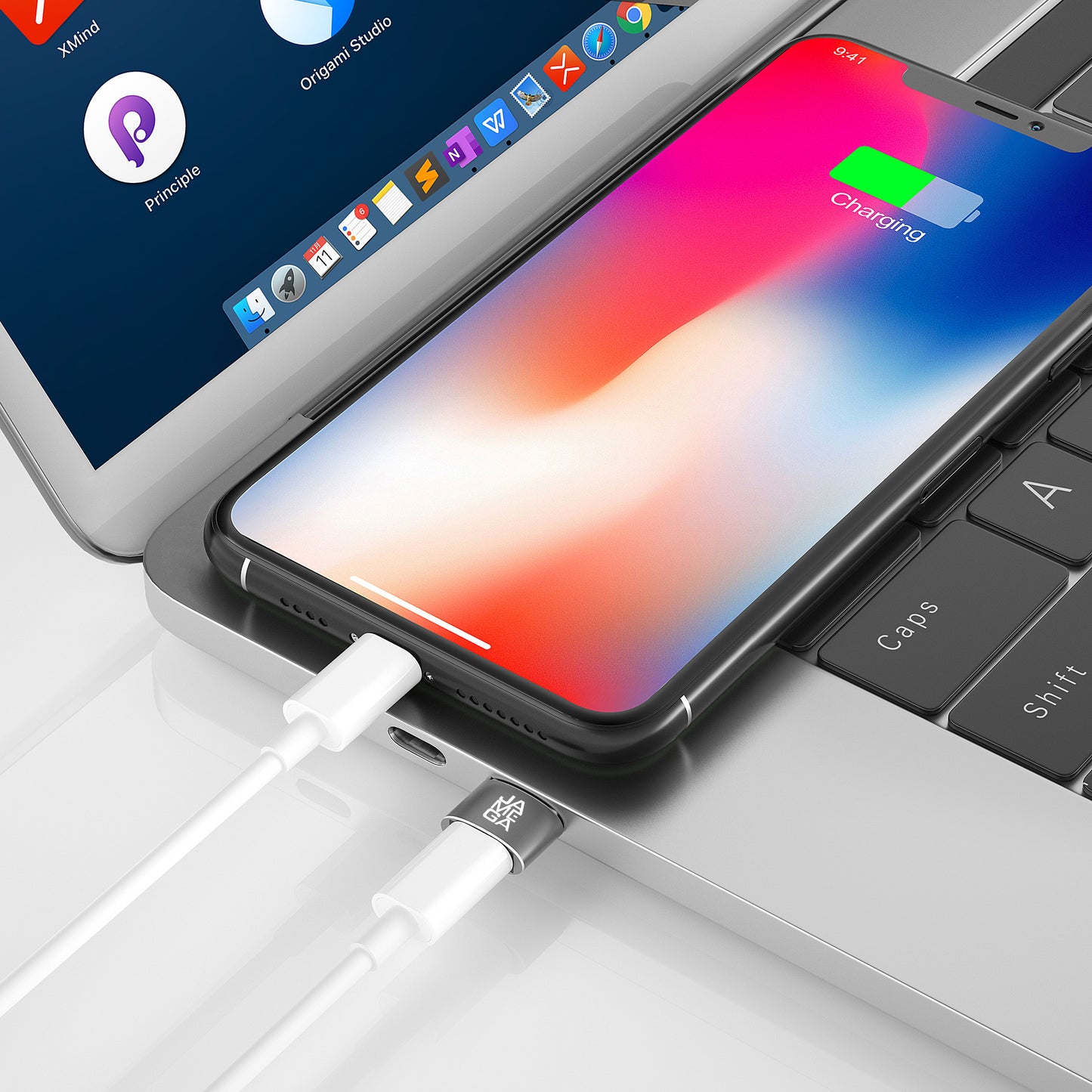 USB A to USB C Female Adapter 2.0