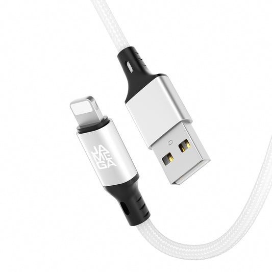 iPhone charging cable new generation cotton / withe - Variation