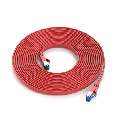 CAT 7 Patchkabel FLACH - ROT - Variante