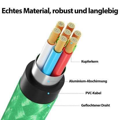 USB C Kabel Grün - Variante