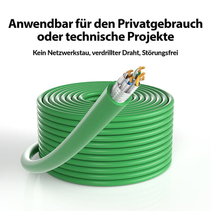 CAT 7 Patchkabel Grün