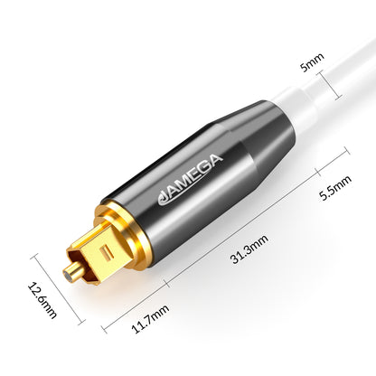 Toslink Premium Kabel *Weiß* - Variation