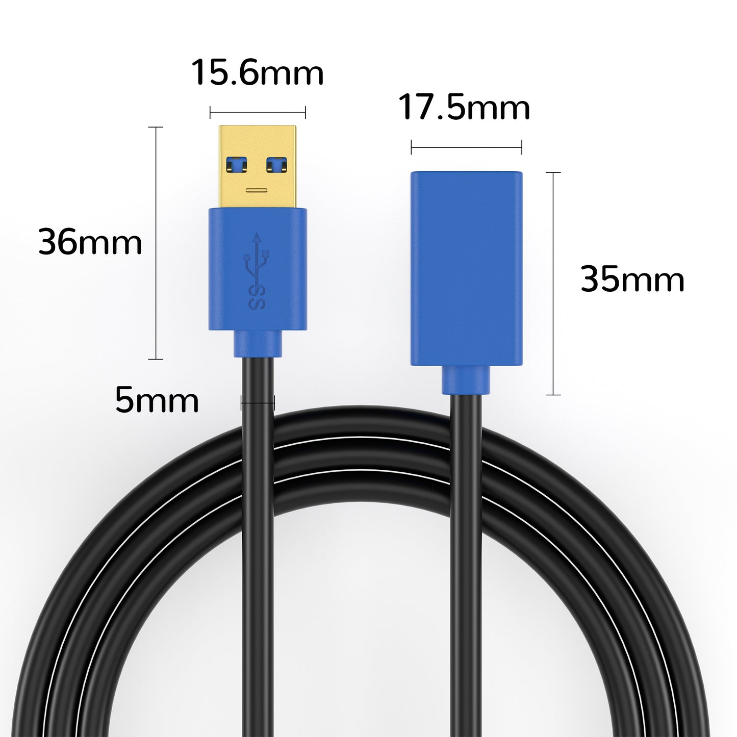 USB 3.0 Verlängerung - Variante