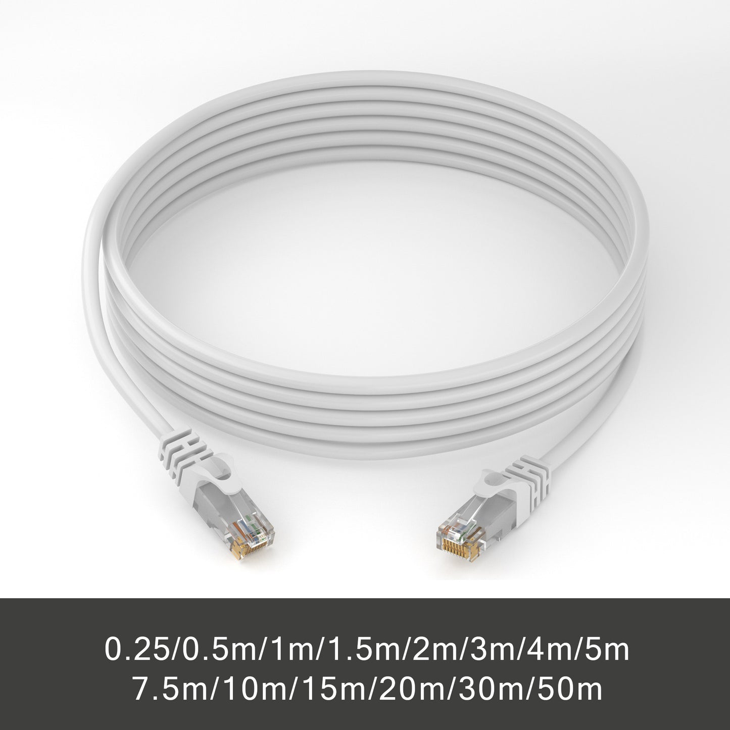 CAT 6 Patchkabel - WHITE - Variante