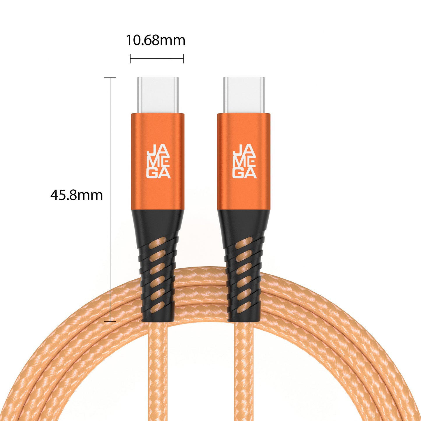 USB C Kabel Orange - Variante