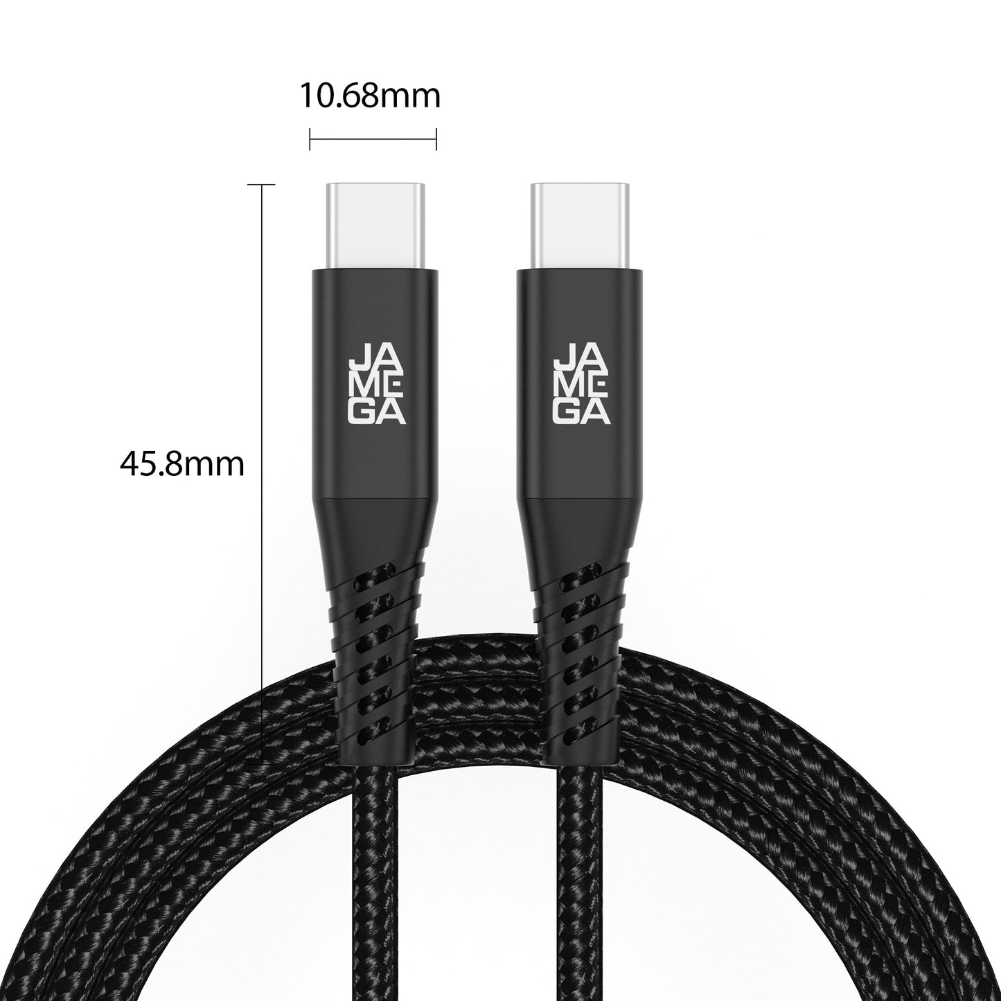 USB C Kabel Schwarz