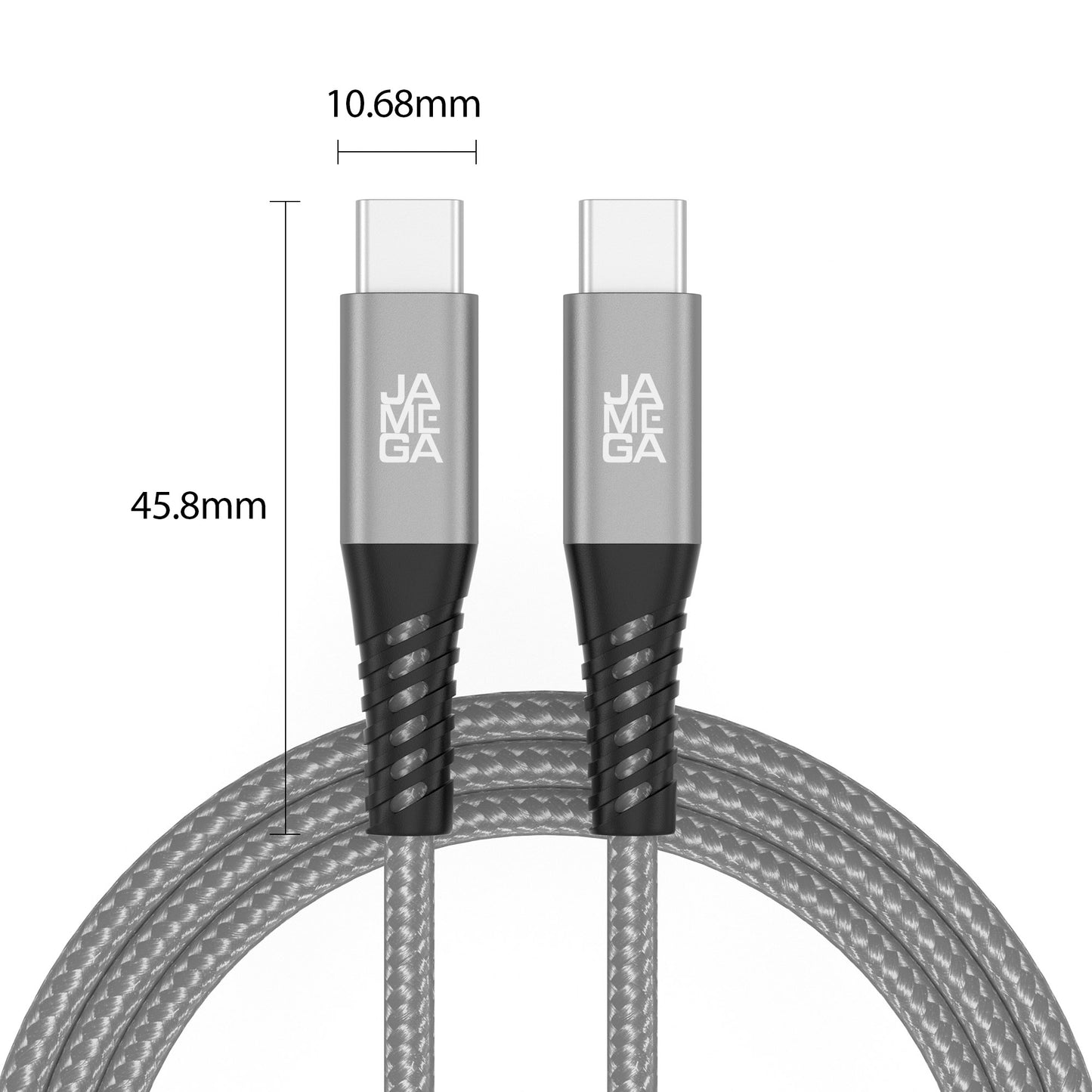 USB-C Kabel Grau | | 4er Set