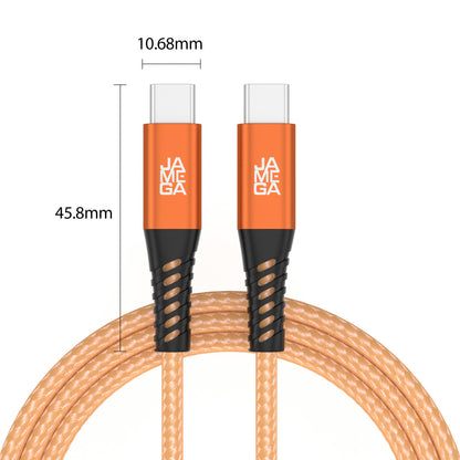 USB-C Kabel Orange | | 4er Set