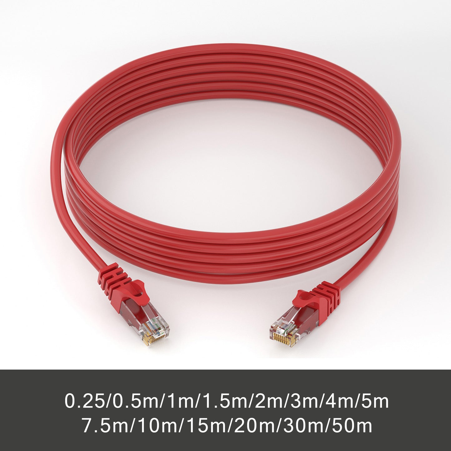 CAT 6 Patchkabel Rot