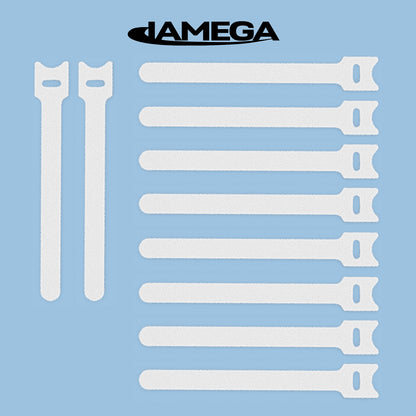 Klettverschluss Kabelbinder | white - Variation