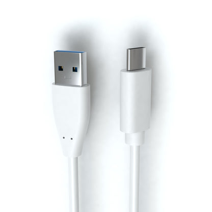 USB-A Adapterkabel, USB-C, 3.0, weiß - Variation