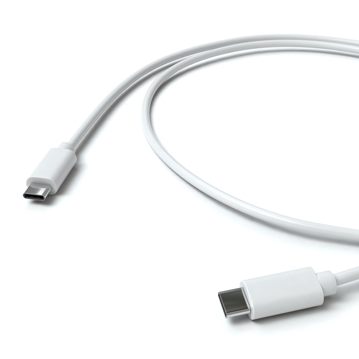 USB 3.1 Gen 2 Type-C Kabel, weiß - Variation