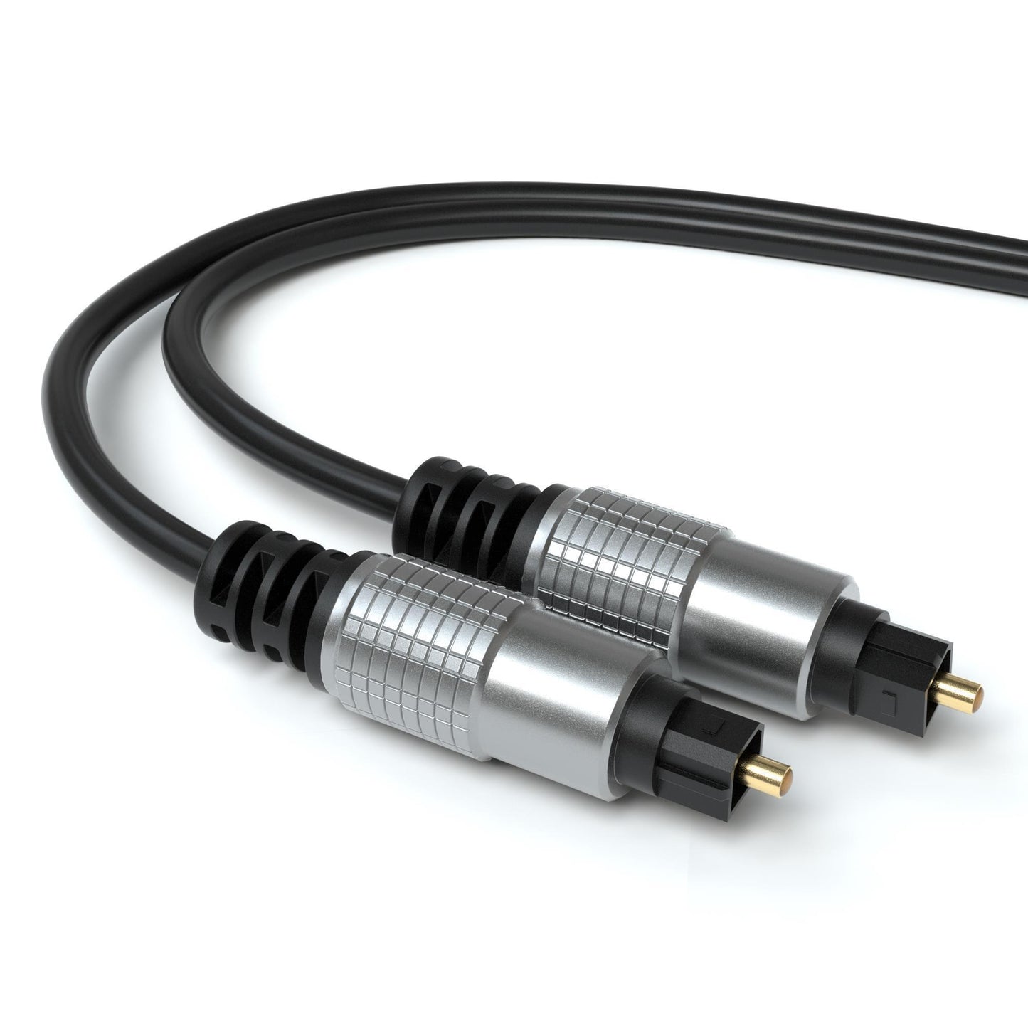 Toslink Kabel / LWL / Metal Plug - Variation "eBW"
