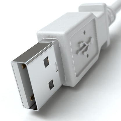 USB-A Verbindungskabel, 2.0, grau - S-Impuls Variante