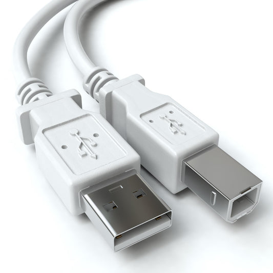 USB-A zu USB-B, Grau - S-Impuls Variante