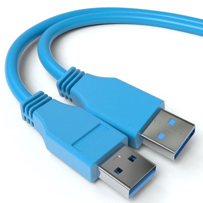 USB Kabel A Stecker / A Stecker USB 3.0 blau - Variation