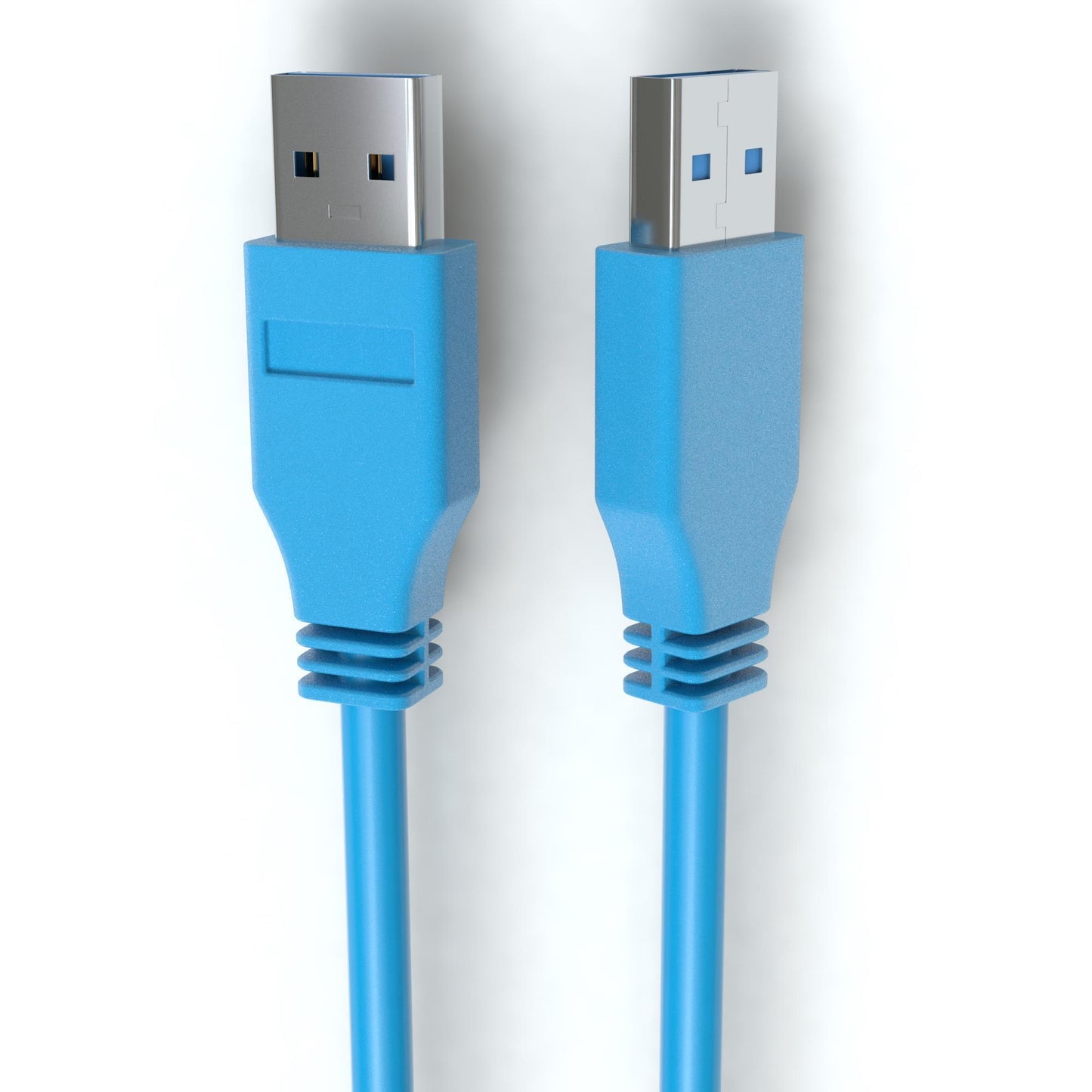 USB Kabel A Stecker / A Stecker USB 3.0 blau - Variation