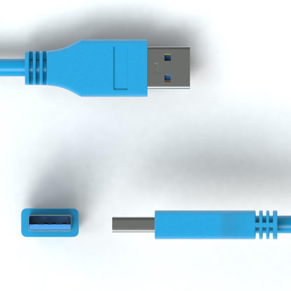 USB Kabel A Stecker / A Stecker USB 3.0 blau - Variation