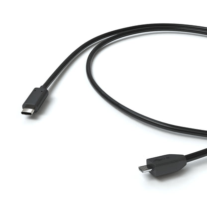 USB-C 2.0 Adapterkabel, Micro-B, schwarz - Variation
