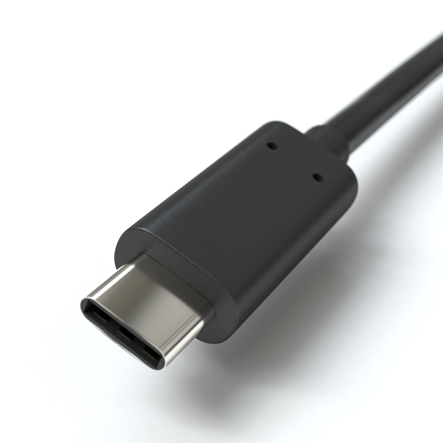USB-C 2.0 Adapterkabel, Micro-B, schwarz - Variation