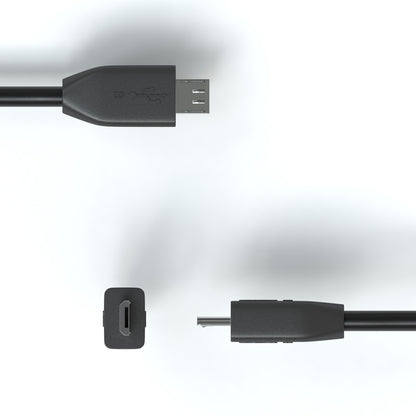 USB C 2.0 Kabel zu Micro USB B