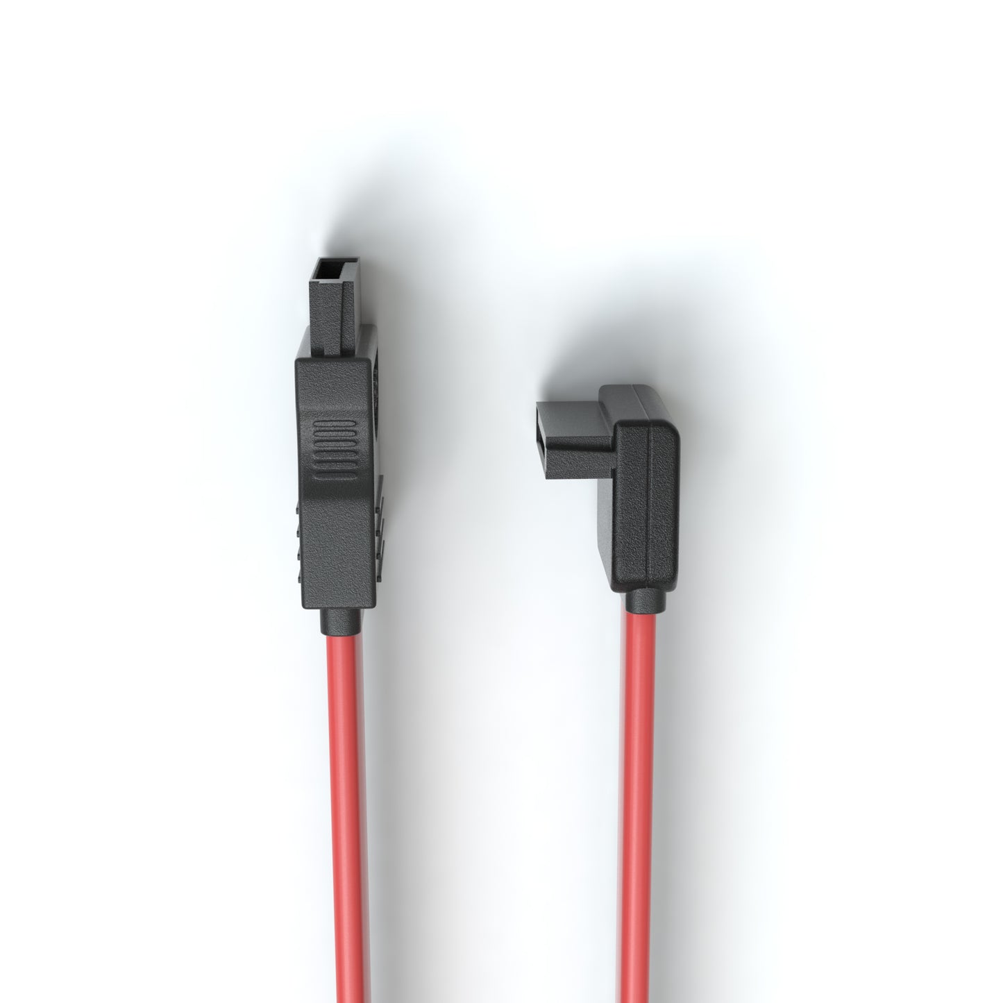 SATA 3Gb/s Verbindungskabel, L-Winkel, rot - Variation