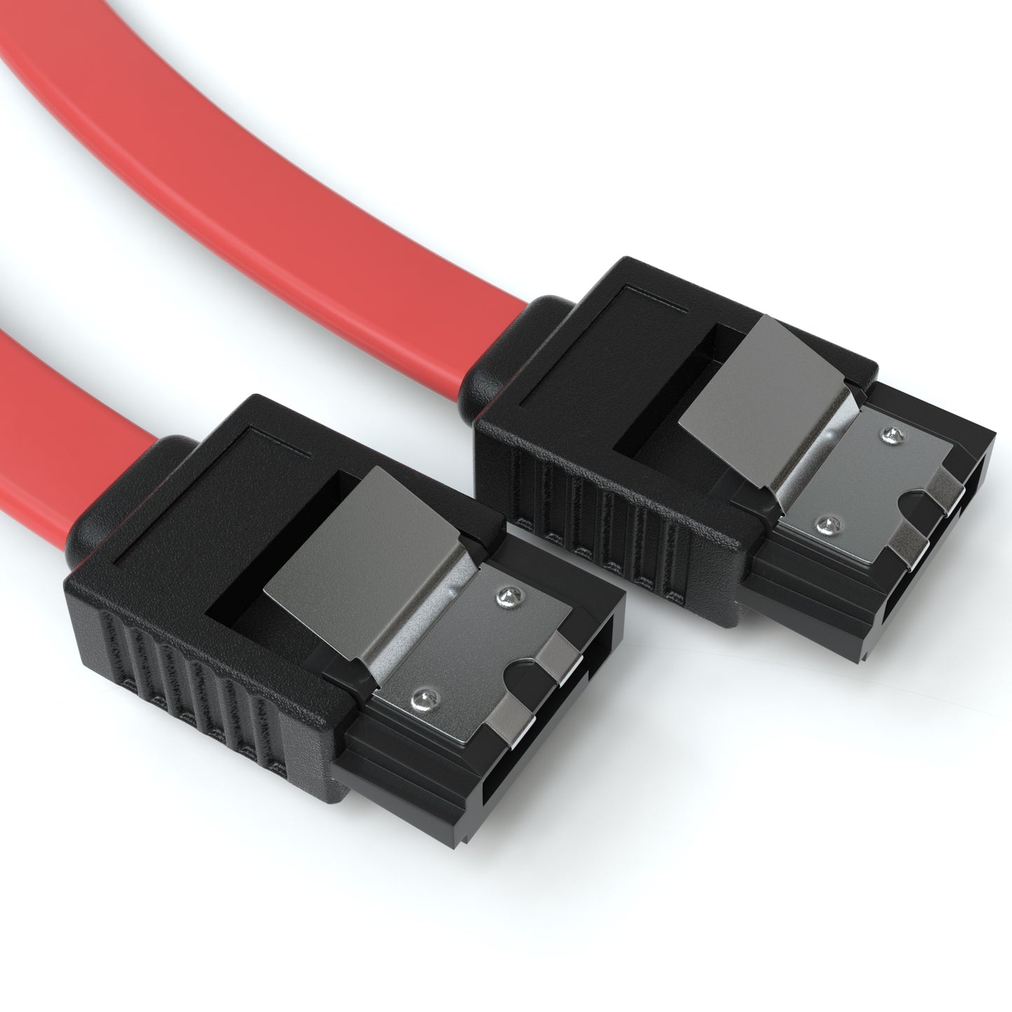 SATA-III-Kabel 3/6Gps. St./St. Befestigung - Variation